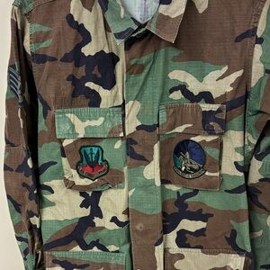 United States Air Force BDU With Patches size medium-XLong. 304th Rescue MORE